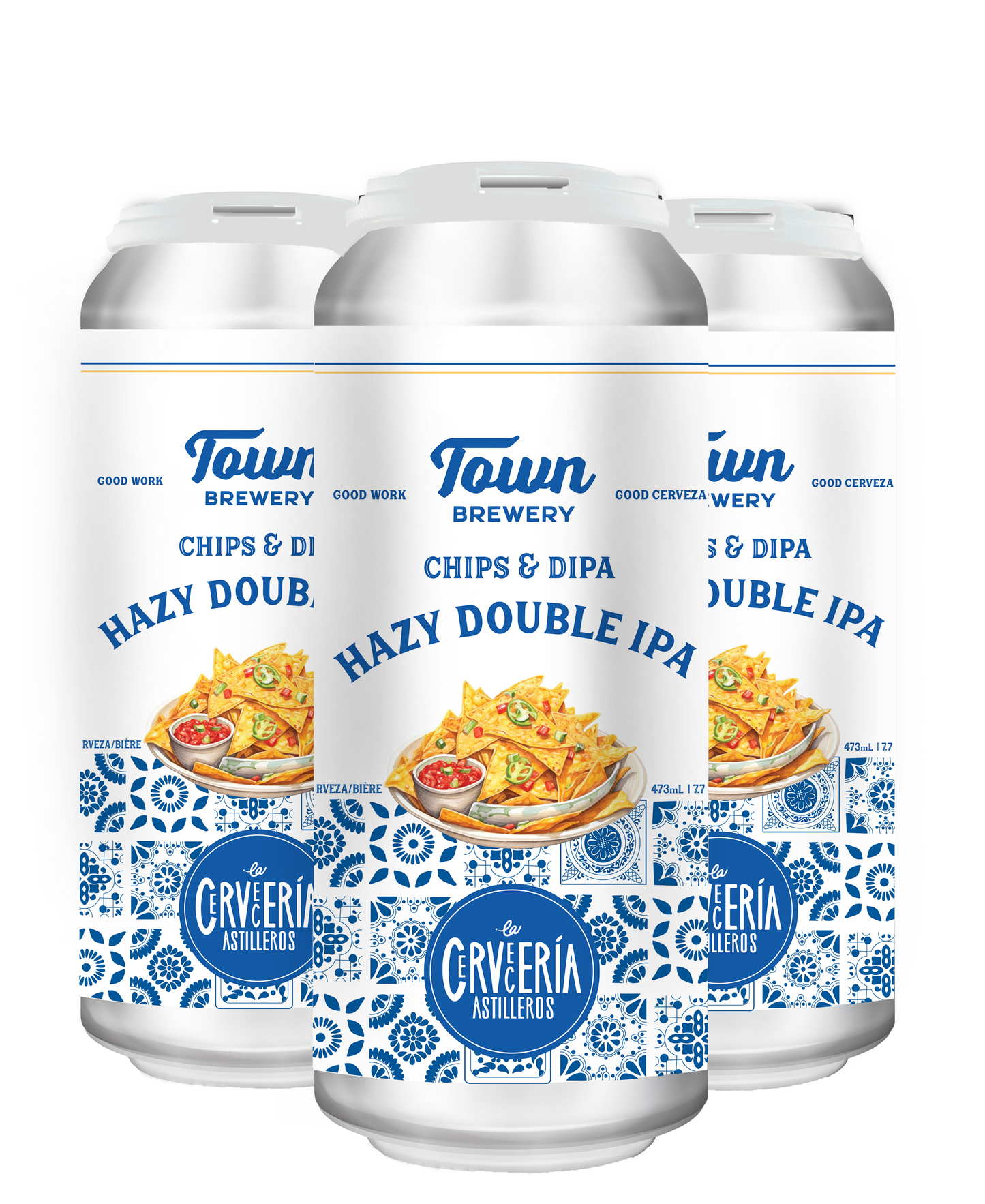 Chips and DIPA Hazy Double IPA