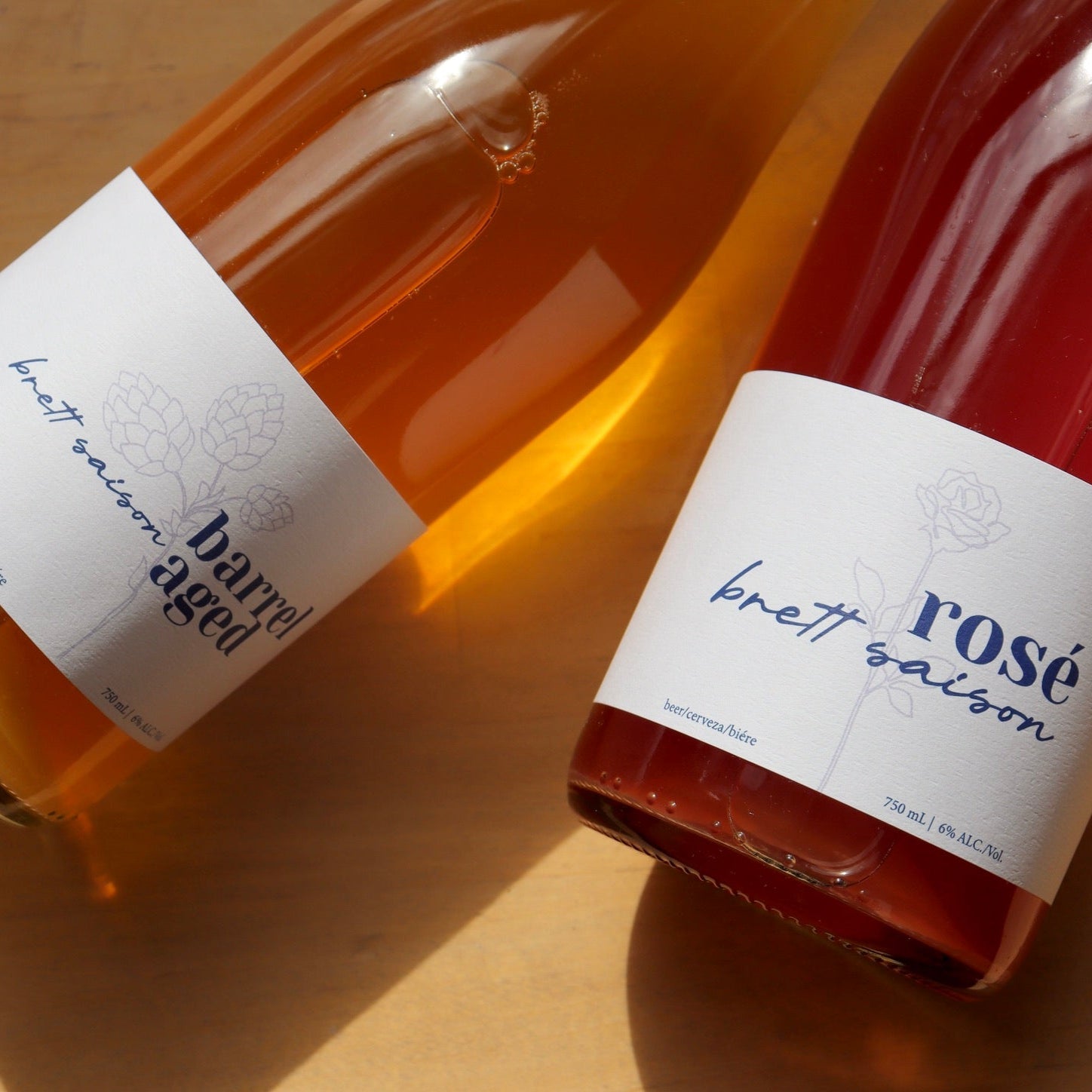 Barrel Aged Brett Saison beer can – oak-aged Belgian-style saison