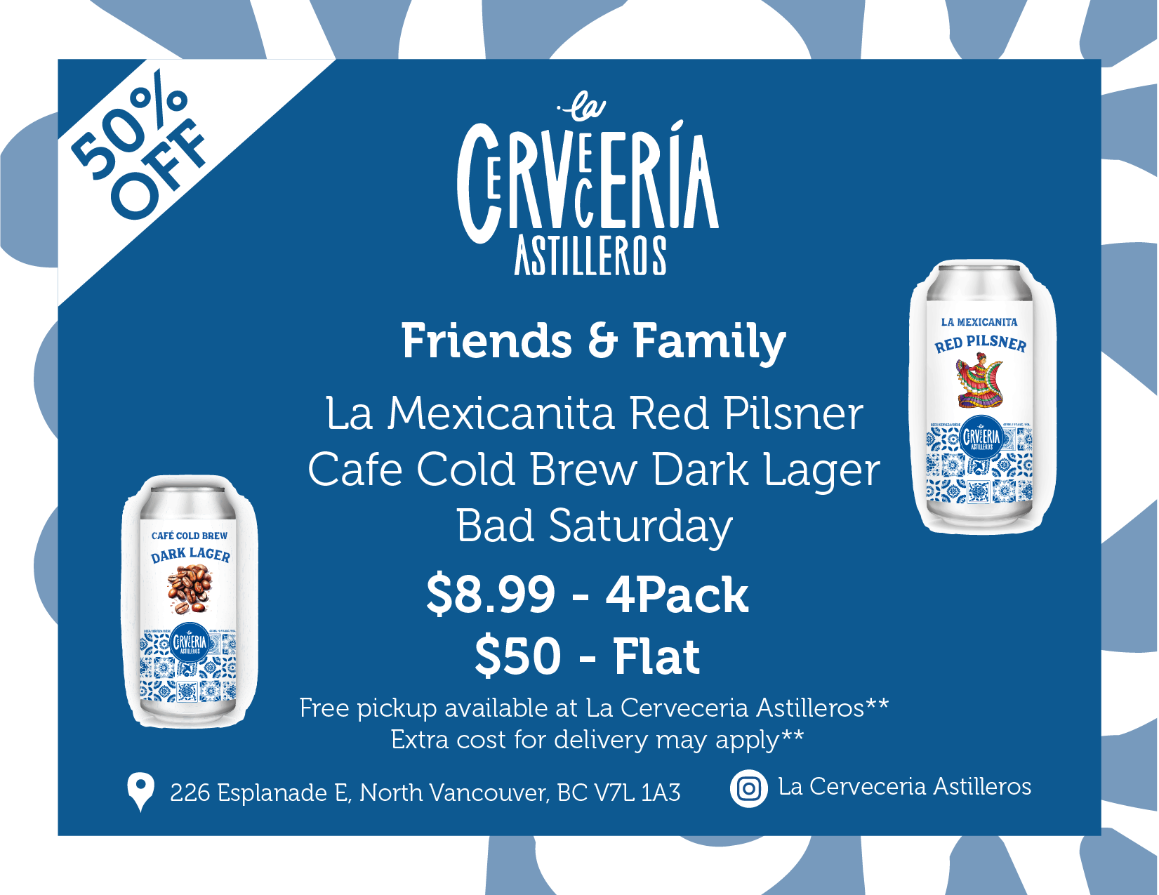 F&F Beer Deal Flat – La Cerveceria Astilleros