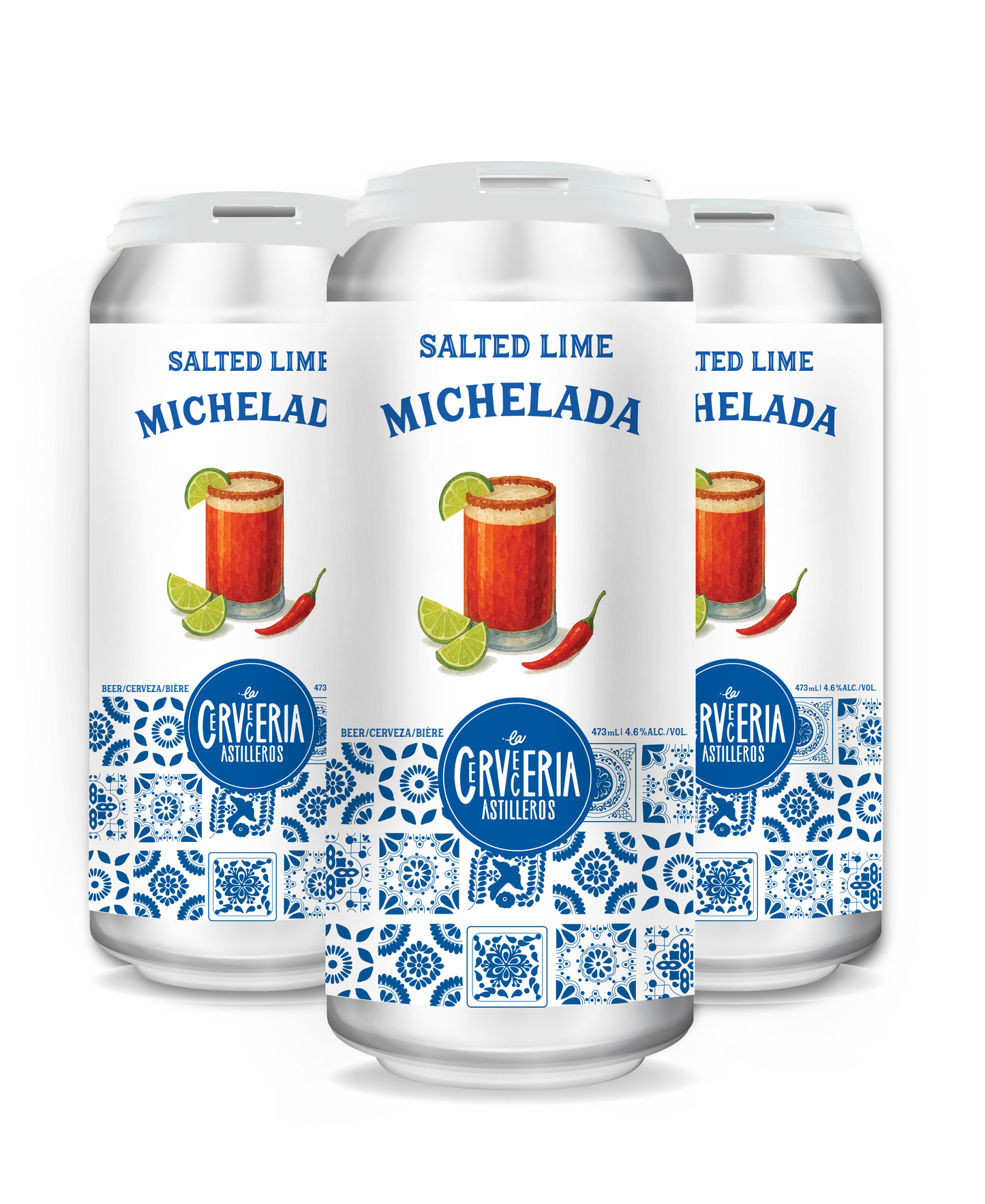 Salted lime Michelada