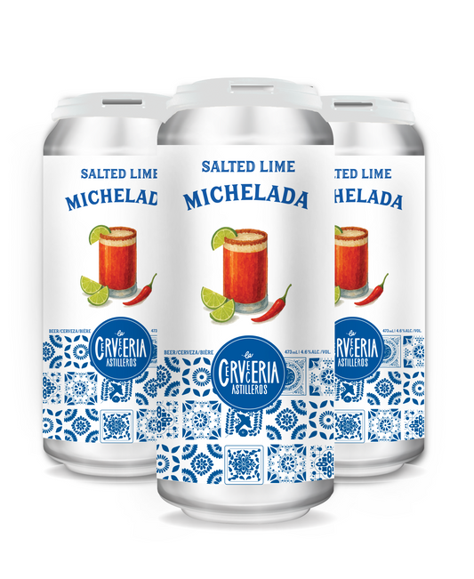 Salted lime Michelada