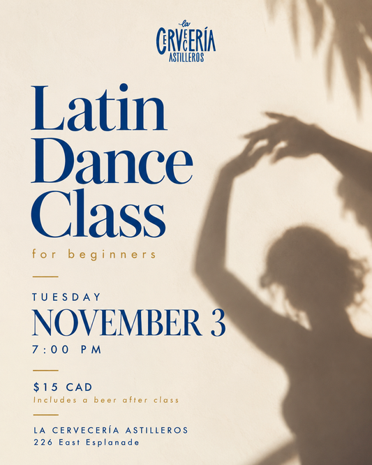 Latin Dance Class + Beer | November 3