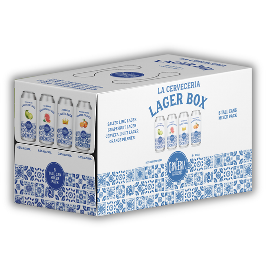 Lager Variety Box – 8 Can Craft Beer Pack | La Cervecería Astilleros